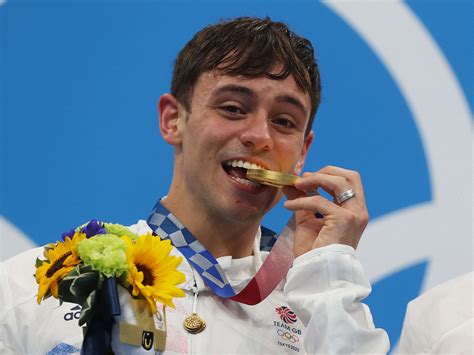 British Diver Tom Daley Who Just Won His First Gold Medal At The Olympics Is Also A Popular