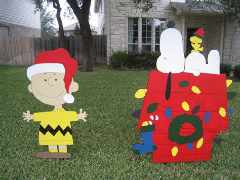 New Charlie Brown Christmas Yard Decorations With Simple Decor Home