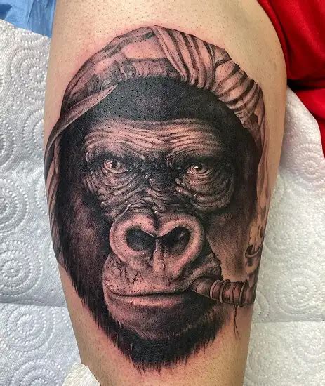 Top 163 Gorilla Cover Up Tattoo