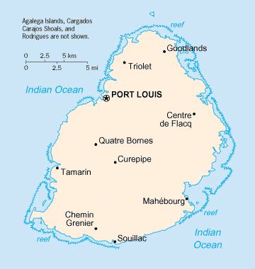 This map shows some of the major cities in mauritius, you can use this map to research your holiday in africa and decide on places to visit and hotels to stay in. Maps of Mauritius | Map Library | Maps of the World