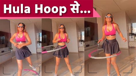 Nia Sharma Hula Hoop Workout Video Viral Boldsky YouTube