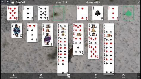 Freecell Game 181 To 185 Solved Microsoft Solitaire Youtube