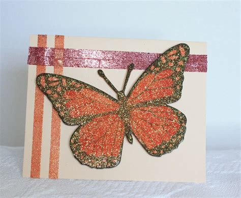 Jennys Crafty Creations Martha Stewart Glitter Card Class