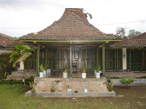 joglo house architecture  central java indonesia