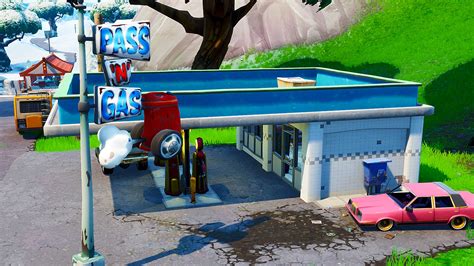 Fortnite Gas Stations Where To Find And Spray Three Fortnite Gas Stations