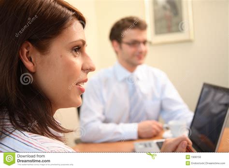 Business People In Action Stock Photo Image Of Advice