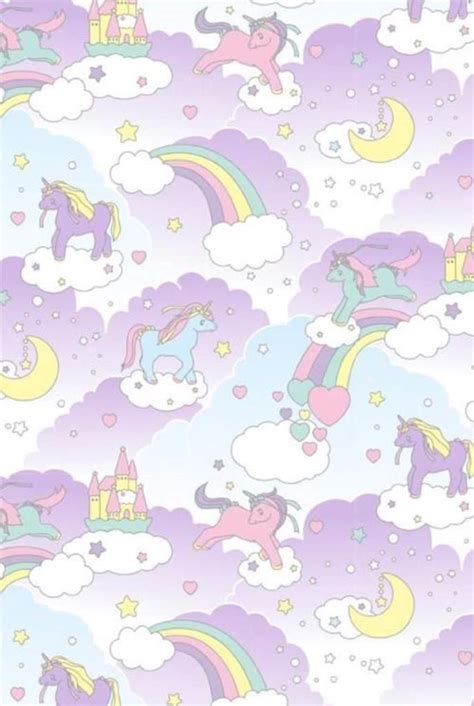User Uploaded Image Cute Pastel Unicorn Background