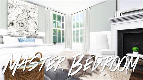 Sims 4 Master Bedroom Speed Build Youtube