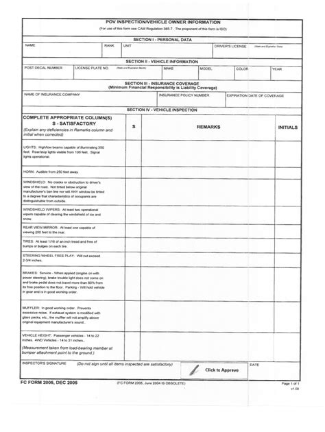 2005 Fc Form Form Fill Online Printable Fillable Blank Pdffiller