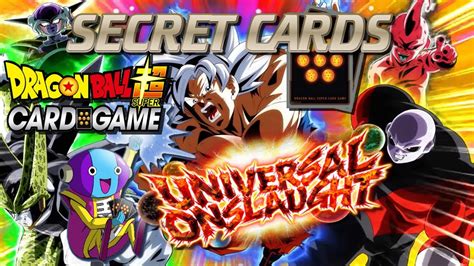 Dragon ball super card game tips & tricks! SECRET CARDS BT09 DRAGON BALL SUPER CARD GAME, ANALISIS ...