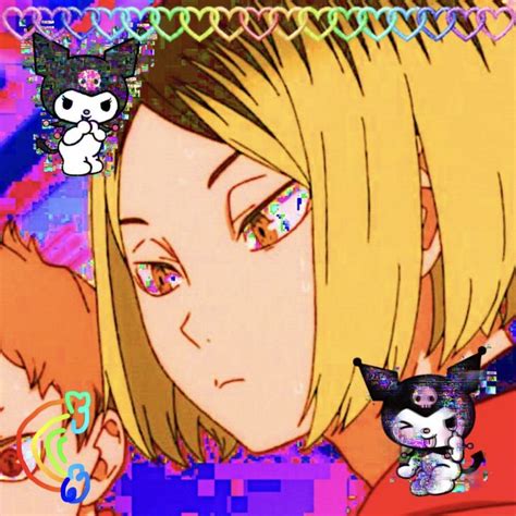 Kenma Glitchcore In 2020 Gothic Anime Cute Anime Pics Aesthetic Anime