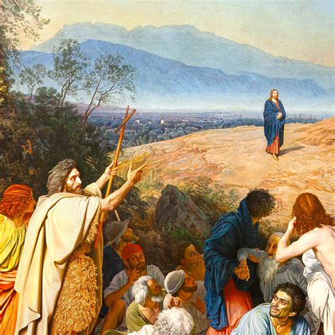 John The Baptist Advance Man For Jesus