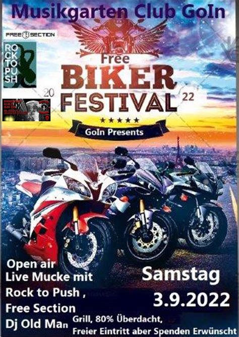 Free Biker Festival Goin