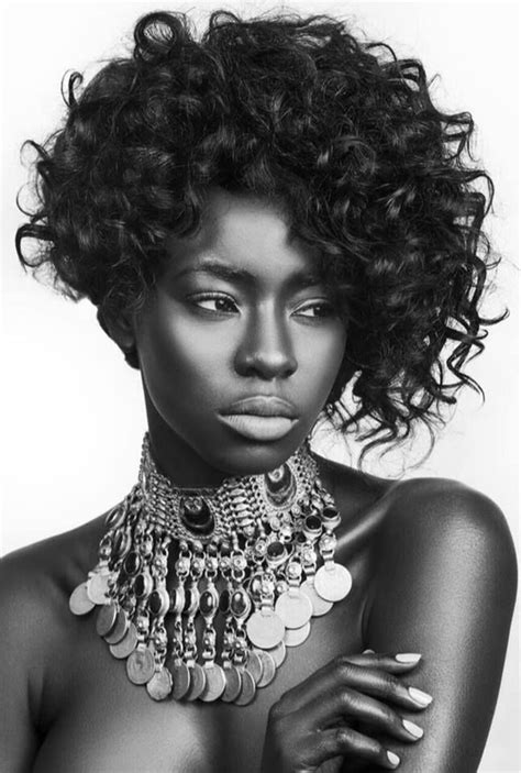 Pin By Little Malou On J Aime Black Female Model Beautiful African Women Dark Skin Women