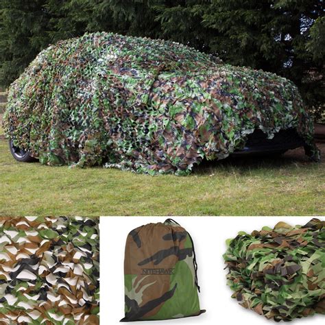 Camo Net Camouflage Netting Huntingshooting Hide With Carry Bag By