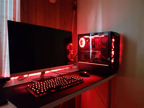 Update On My Pc More Colorful Fans I Made Them All Red So It Would