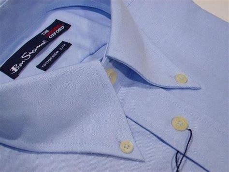 Bnwt Ben Sherman Oxford Shirt Sky Blue Long Sleeve 3xl Adaptor Clothing