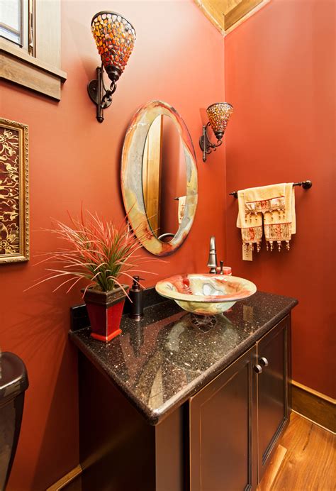 Thompson Residence Contemporary Powder Room Charlotte By
