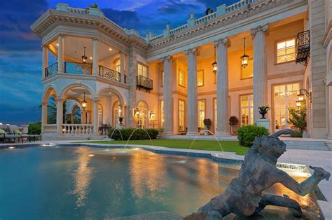 Stunning 23000 Square Foot Waterfront Mansion In Sarasota Fl