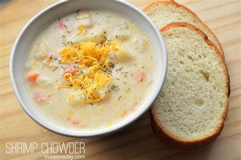 Shrimp Chowder Made In A Day