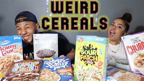 Trying Weird Cereals 😳 Qanda With FiancÉ 👀 Youtube