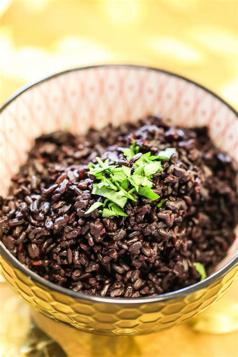 How To Cook Black Rice Chef Tariq Food Travel And Lifestyle Blog