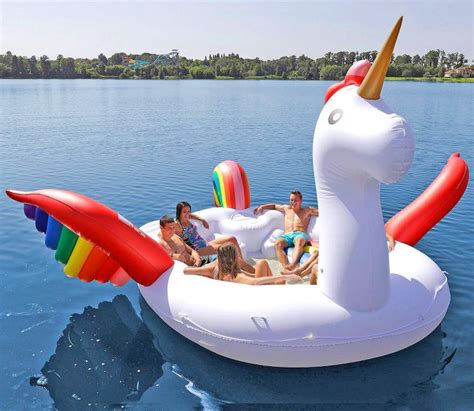 Giant Unicorn Lake Float Seats Up To 6 Adults
