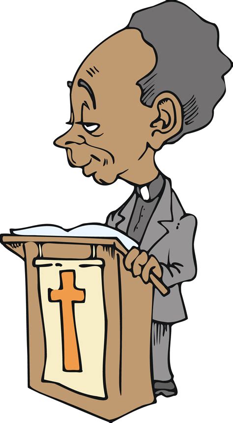 Pastor Clipart Homily Pastor Homily Transparent Free