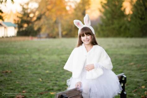 Diy Bunny Costume 6357 5 Minutes For Mom