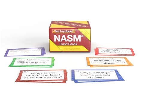 Nasm Cpt Flashcards Nasm Certified Personal Training Flash Card Study