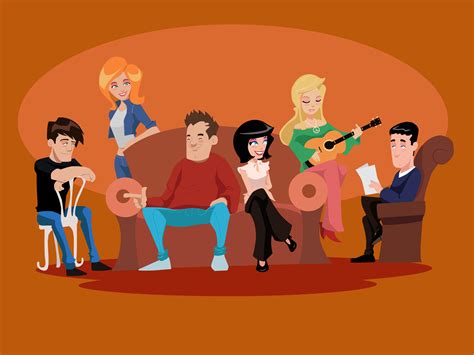 Awesome friends wallpaper for desktop, table, and mobile. ArtStation - Memories Of Central Perk - Friends TV show ...