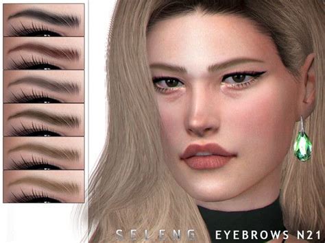 Female And Male Found In Tsr Category Sims 4 Eyebrows The Sims 4