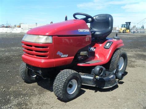 Craftsman Dyt4000 48 Ride On Lawn Mower