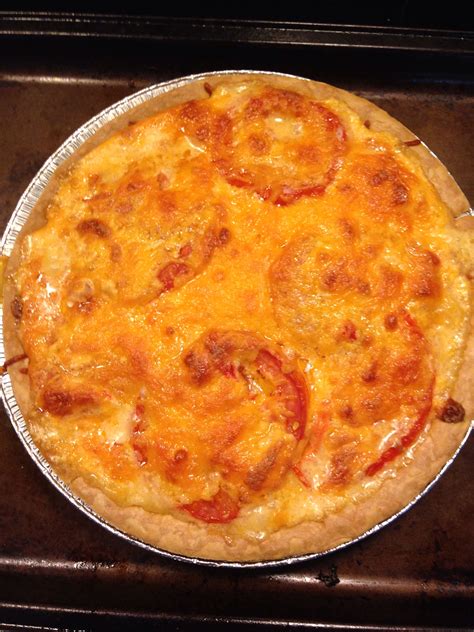Flatten the dough into a disk, wrap in a plastic and refrigerate for at least 1 hour before rolling it out. Pimento cheese tomato pie 1 frozen pie crust, unthawed 2-3 tomatoes, sliced thin and sprinkled ...
