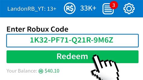 ENTER THIS CODE FOR ROBUX! (Roblox) | Roblox codes, Roblox gifts, Free