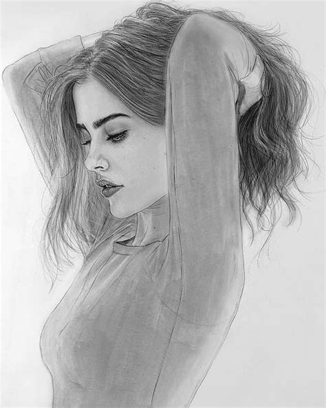 Portrait Drawings On Instagram Menschliche Zeichnung