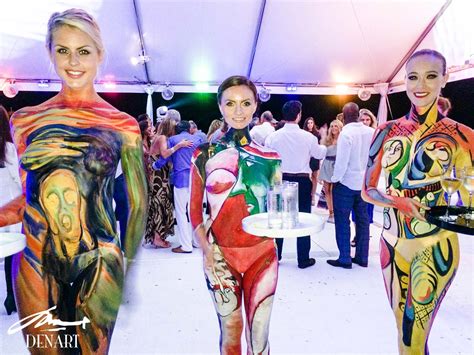 Private Party In The Hamptons 08 01 15 Den Art Body Painting Studio
