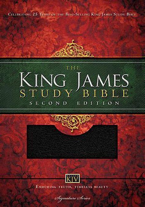 Study Bible Kjv Red Letter Edition 2 Black By Thomas Nelson