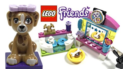 Lego Friends Puppy Pampering Review 2017 Set 41302 Youtube