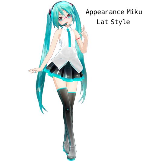 Appearance Miku Lat Style Dl Included By Somefatwhiteguy On Deviantart