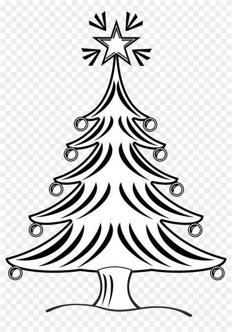 Christmas Tree Drawings Images Free Line Drawing Download X Mas Tree