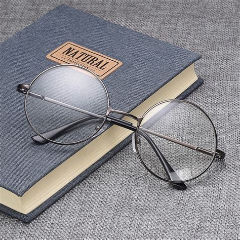 vintage metal round frame myopia glasses men women nearsighted eyeglasses optical spectacles