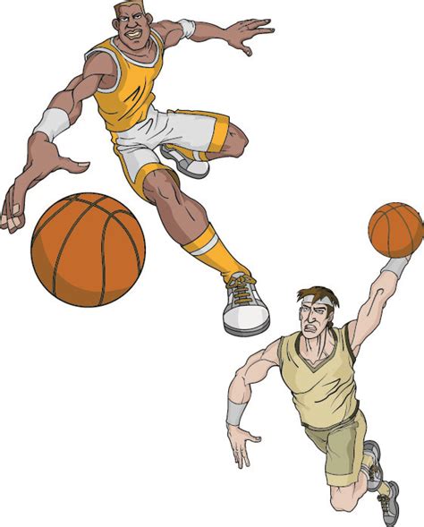 Basketball Cartoon Characters 94503 Free Ai Eps Download 4 Vector