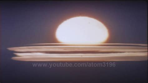 Hd Nuclear Explosion Fireball 1962 Youtube