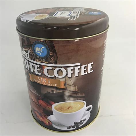 High Quality Round Coffee Tin Can Factory
