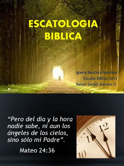 Escatologia Biblica Pdf La Resurrección De Jesús Cristo Título