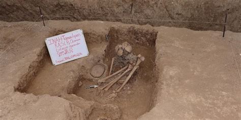 Rancho Las Voces Arqueología México Hallan tumba y restos de hace