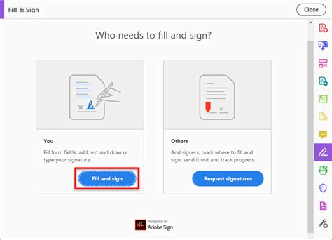 How to sign PDF with Acrobat DC Fill & Sign