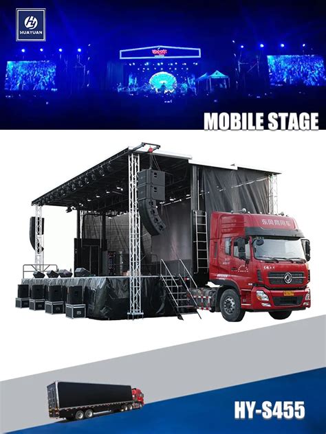 Wholesale Cheap Price Outdoor Mobile Stage Truck For Music Concert