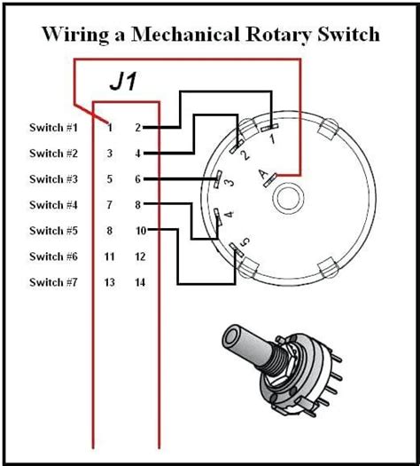 4 Pole Rotary Switch Wiring Diagram Arainspire